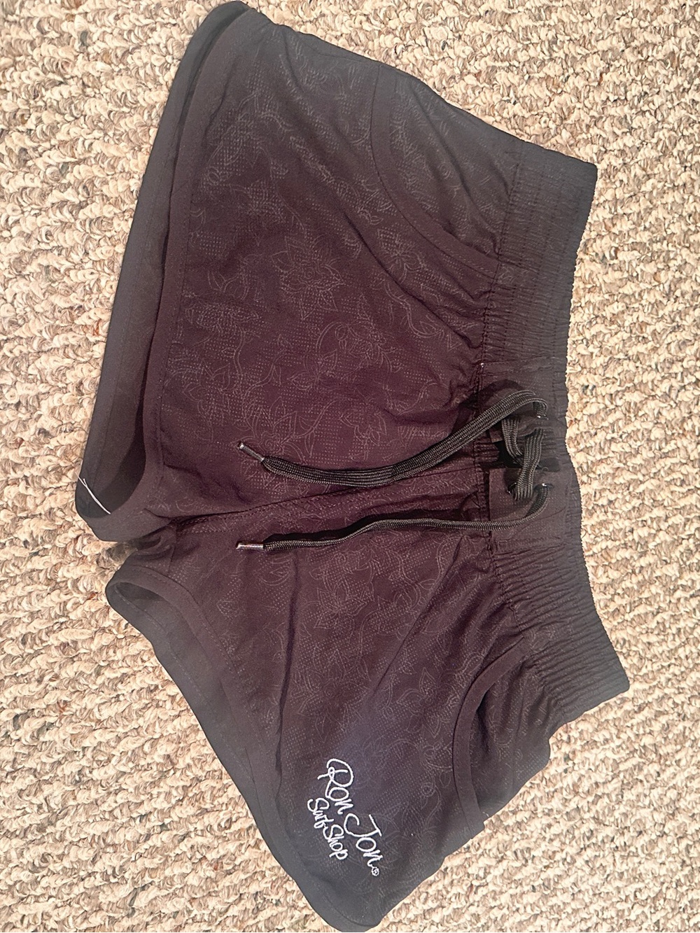 Ron Jon’s black women’s board shorts